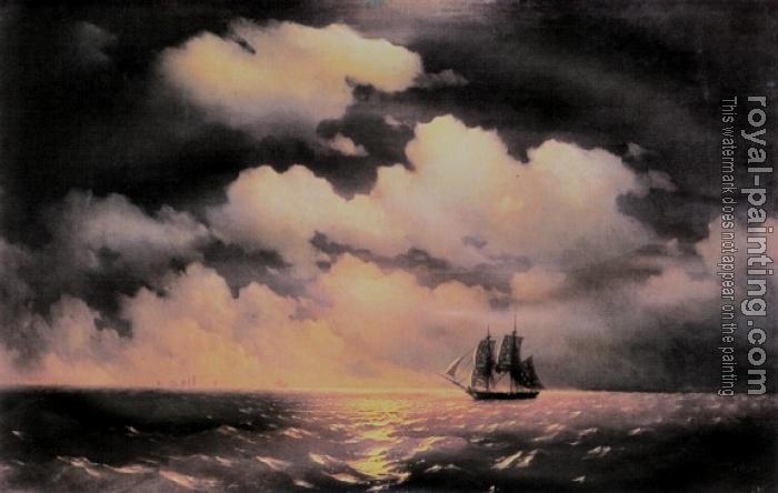 Ivan Constantinovich Aivazovsky : Merkuri Ivan Constantinovich Aivazovsky : Merkuri